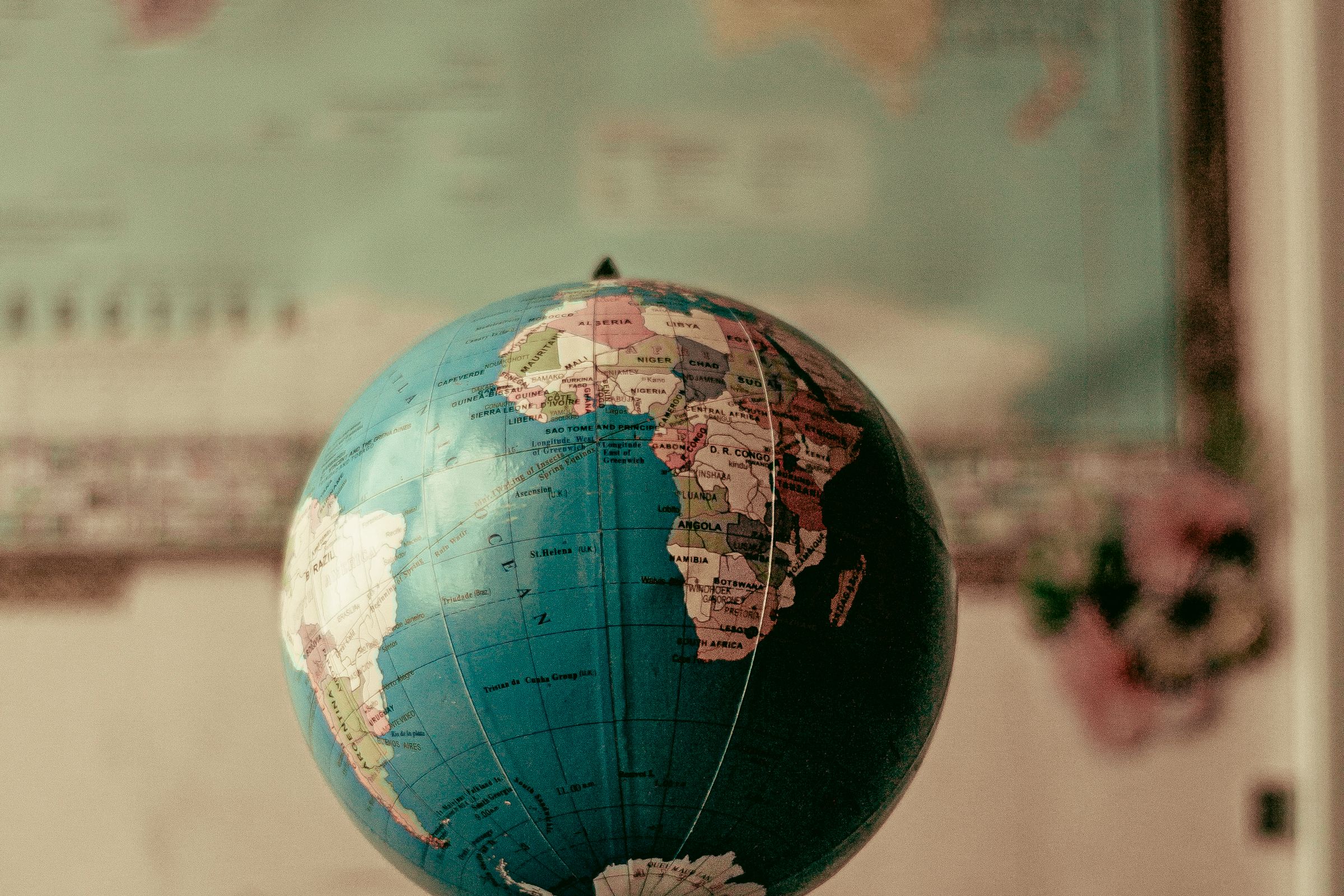 Globe representing Metaforce's international reach